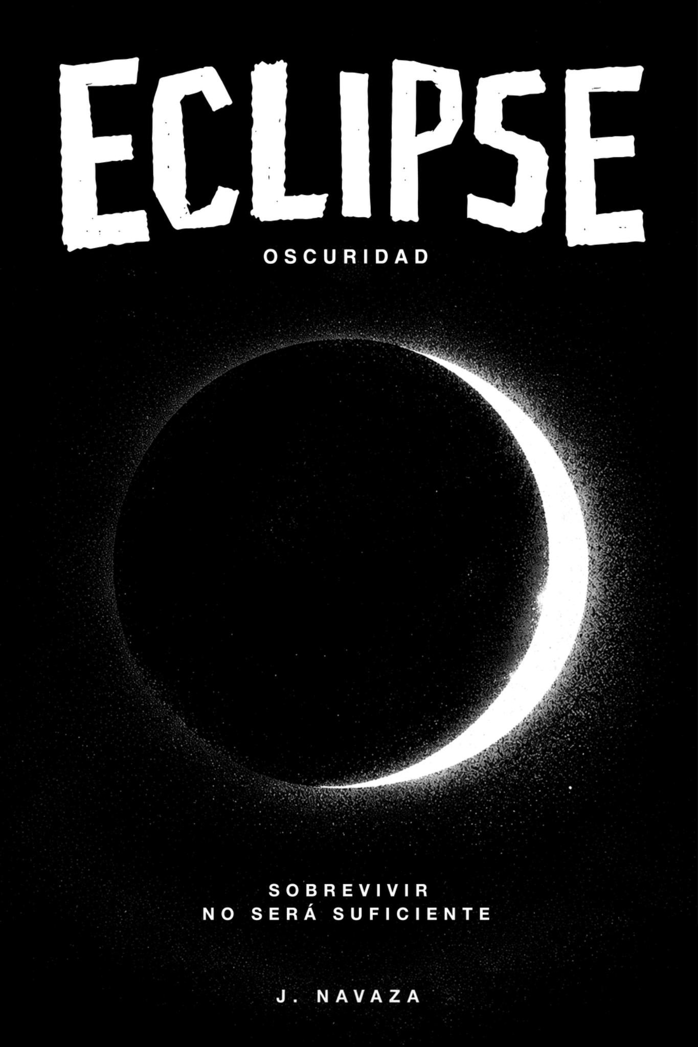 Portada de Eclipse: Oscuridad, de J. Navaza